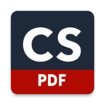 cs pdf android application logo